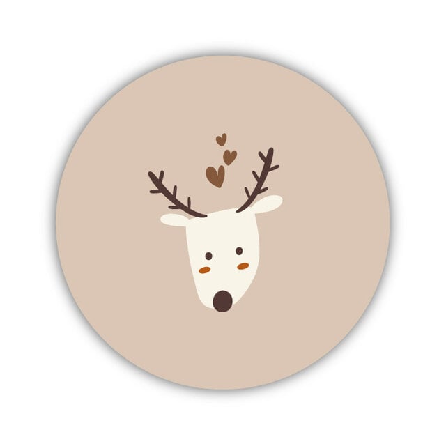 Onderzetter | Rendiertje | Kerst | Feestdagen