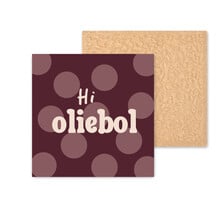 Kleurrijke tegel | 11 CM | Hi oliebol