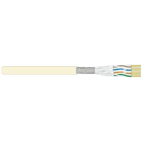 METZ Connect METZ Connect Datakabel 550 Cat6A S/FTP 4 pair Cca.s1.d2.a1 LSFROH ivoor