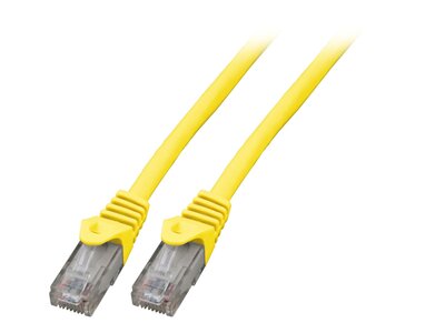 Proline Patchkabel U/UTP, Cat6, geel, 1m