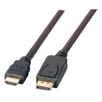 DisplayPort naar HDMI-A kabel, zwart, 2m