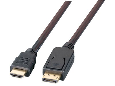 Proline DisplayPort naar HDMI-A kabel, zwart, 2m