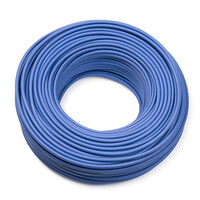 Flexkabel Cat5E, S/UTP, blauw, 105 meter