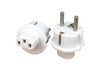 Proline Stopcontact Adapter Schuko naar IEC C13. Proline Stopcontact Adapter Schuko naar IEC C13.