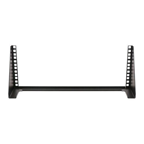 Basicline Wandbeugel, 4HE, 19inch tbv verticale montage, RAL9005