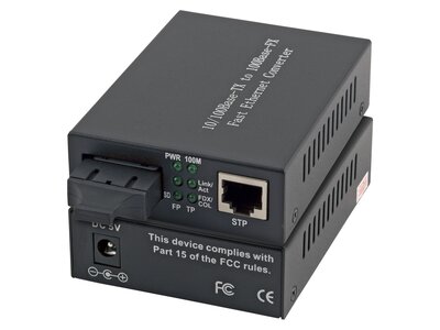 Proline Media Converter Gigabit SM 10/100/1000T