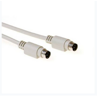 Mini-Din kabel, 6pin, Male/Male, 1.8m