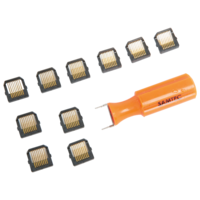 TREND, Service set, 10x RJ45 inserts incl. tool tbv LanXPLORER, NaviTek en SignalTek apparatuur