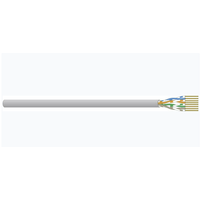 Datakabel Cat6/E, U/UTP 300Mhz, 662, Eca, FR/PVC, grijs, 305m (AWG23)