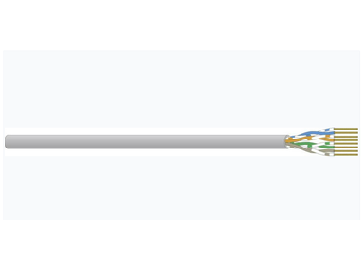 Datwyler Datakabel Cat6/E, U/UTP 300Mhz, 662, Eca, FR/PVC, grijs, 305m (AWG23) Datwyler Datakabel Cat6/E, U/UTP 300Mhz, 662, Eca, FR/PVC, grijs, 305m (AWG23)