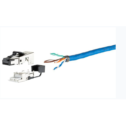 METZ Connect Metz, Field Plug Pro, RJ45, Cat6a/klasse Ea, Recht