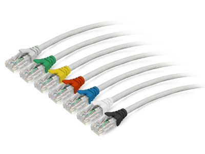 Datwyler Datwyler Slim Line Patchkabel, U/UTP Cat6/E, flex, LSOH, grijs, 0.5-3m Datwyler Datwyler Slim Line Patchkabel, U/UTP Cat6/E, flex, LSOH, grijs, 0.5-3m