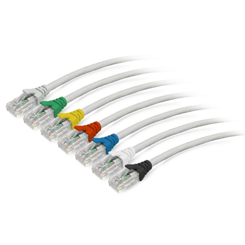 Datwyler Datwyler Slim Line Patchkabel, U/UTP Cat6/E, flex, LSOH, grijs, Datwyler Datwyler Slim Line Patchkabel, U/UTP Cat6/E, flex, LSOH, grijs,