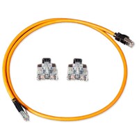 Nexans LANmark Patchkabel S/FTP Cat7A, 1GHz, GG45, LSOH, oranje, 5m