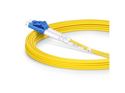 Proline Glasvezel Patchkabel, OS2, DX, LC-LC, Geel