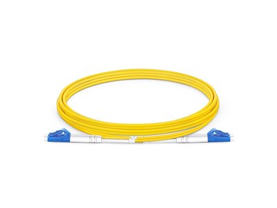 Proline Glasvezel Patchkabel, OS2, DX, LC-LC, 1.5m, Geel