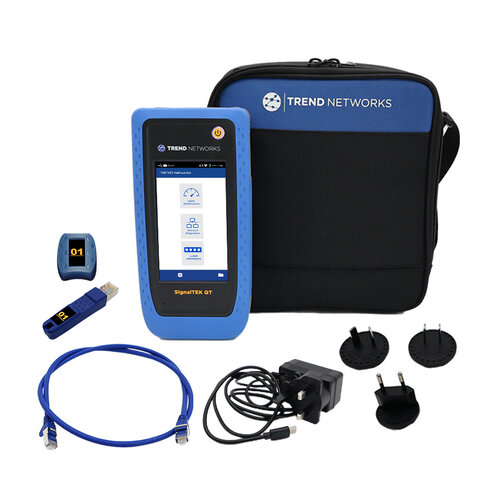 TREND Networks SignalTEK QT – 10G koperkwalificatietester