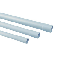 Frankische, Buis met mof, LSOH, 25mm, L 3m, Lichtgrijs, VPE 57mm