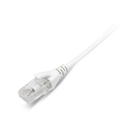 Datwyler Slim Line Patchkabel, U/UTP Cat6/E, flex, LSOH, wit