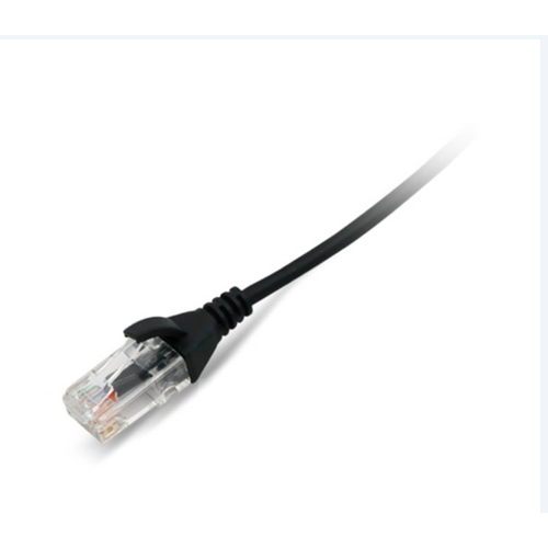 Datwyler Datwyler Slim Line Patchkabel, U/UTP Cat6/E, flex, LSOH, zwart 0.5-3m