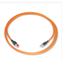 Datwyler Patchkabel GG45-RJ45, 1000Mhz, LSOH/STP, oranje