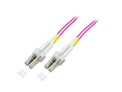 Proline Glasvezel Patchkabel, OM4, DX, LC-LC, Lila