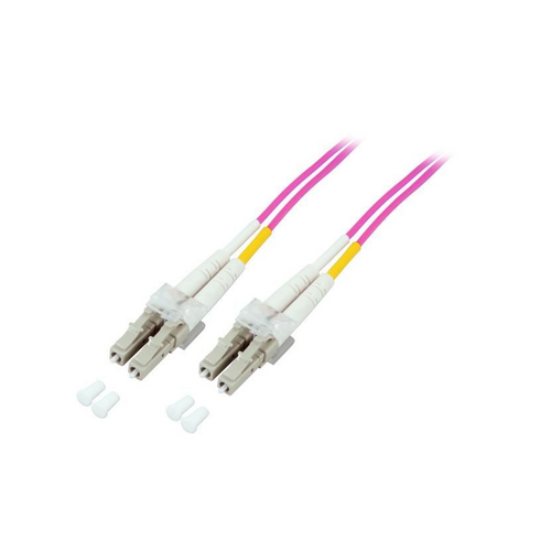 Proline Glasvezel Patchkabel, OM4, DX, LC-LC, Lila