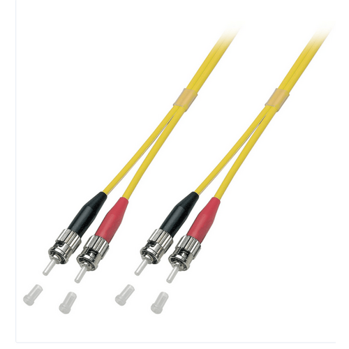 Proline Glasvezel Patchkabel, OS2, DX, ST-ST,Geel