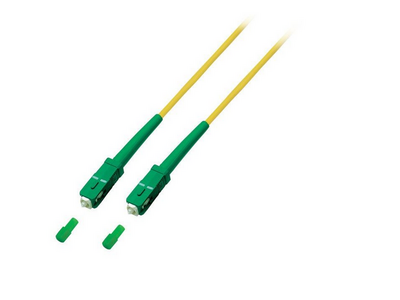 Proline Glasvezel Patchkabel, G657A, SX, SC/APC8-SC/APC8, LSZH, Geel