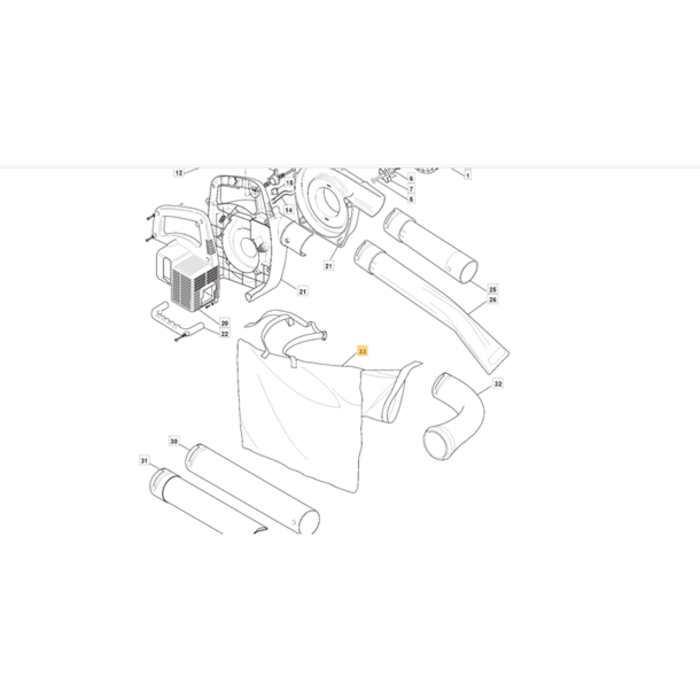 Stiga Stiga Bladblazer Vangzak SBL 260 H