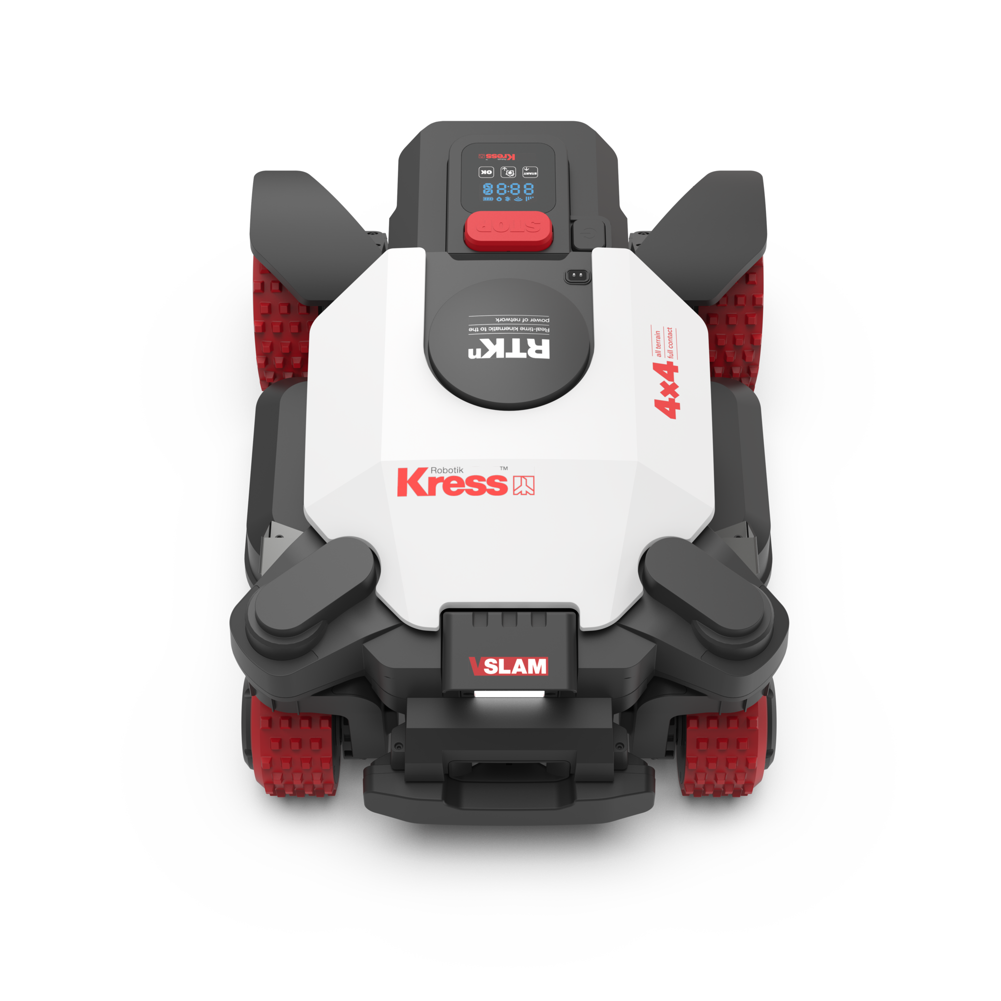 Kress RTKn EyePilot 4x4 KR281E De Gazonmaaier Kress RTKn EyePilot 4x4 KR281E De Gazonmaaier