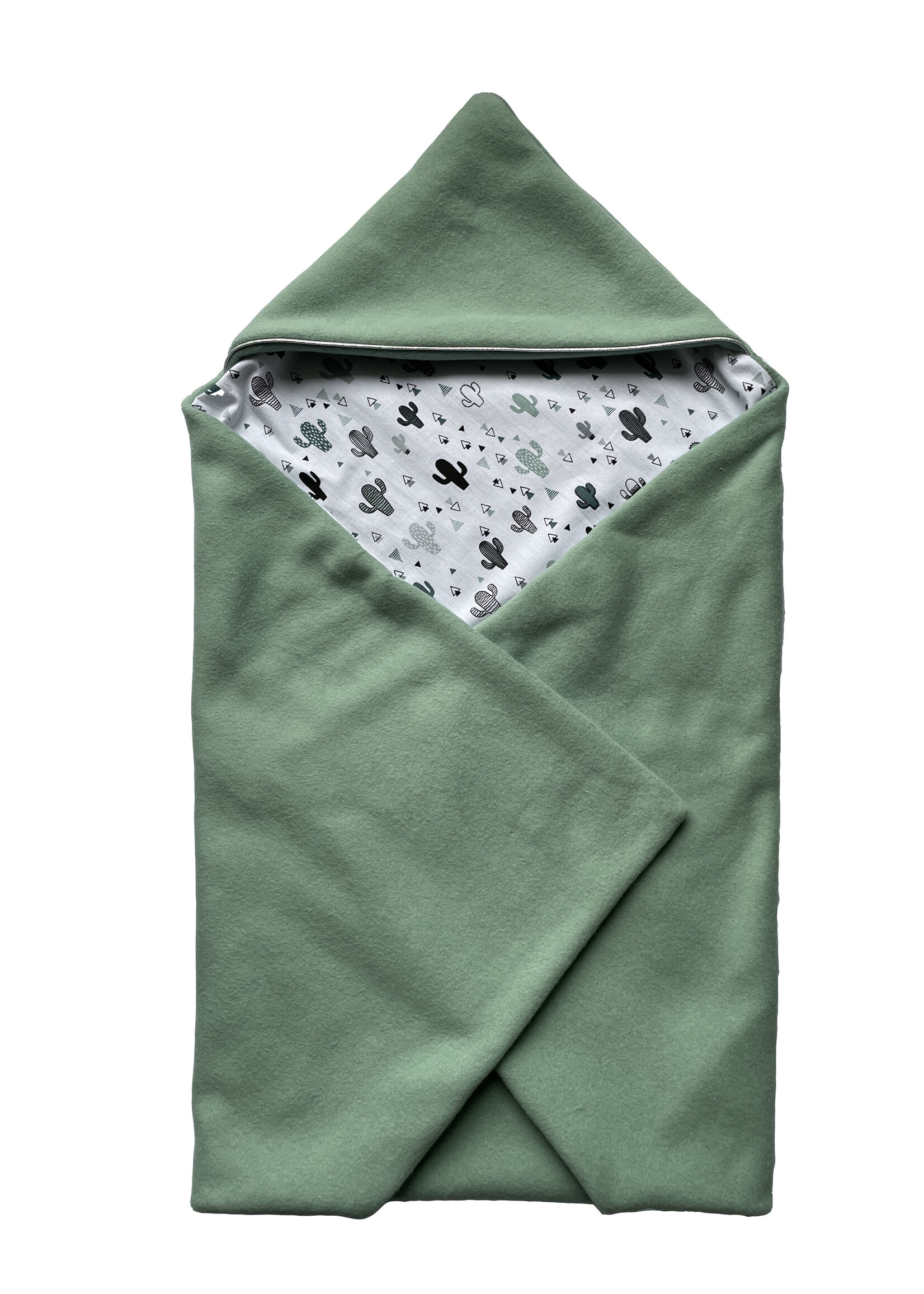 Omslagdoek  Vintage Groen Cactus