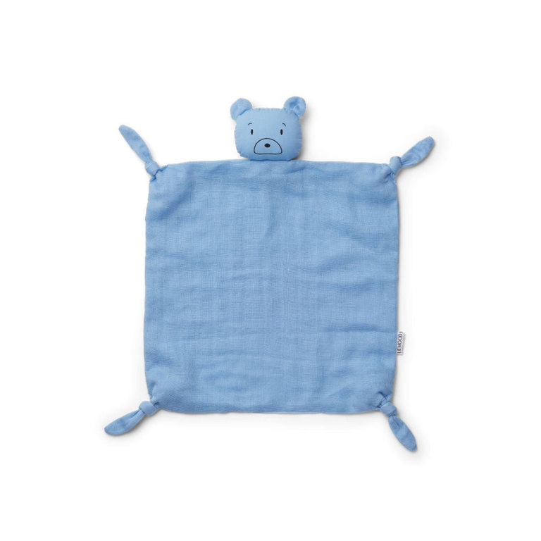 LIEWOOD Agnete Cuddle Cloth | Mr Bear Sky Blue