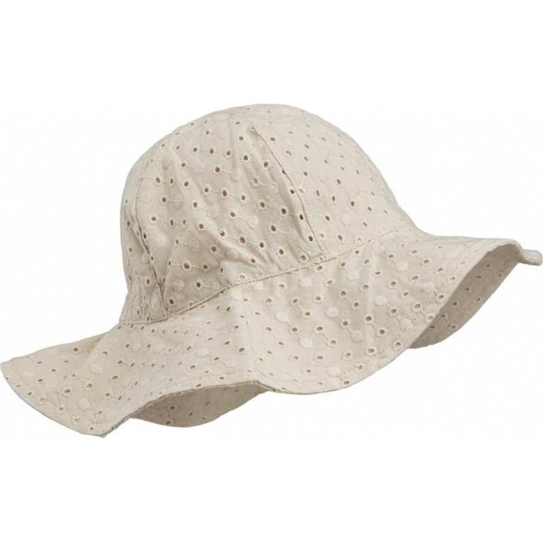LIEWOOD Amelia Anglaise Sun Hat | Sandy - Zonnehoedje