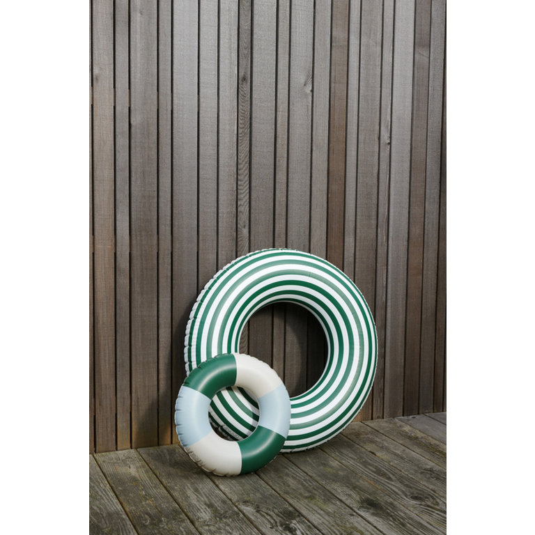 LIEWOOD Baloo Swimring | Stripe: Garden Green / Creme De La Creme