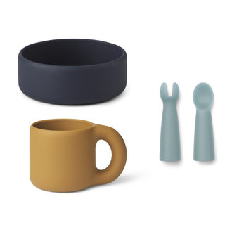 LIEWOOD Lise Baby Set | Sea Blue Multi Mix