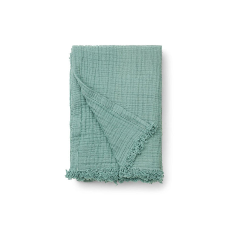 LIEWOOD Magda Muslin Blanket | Peppermint