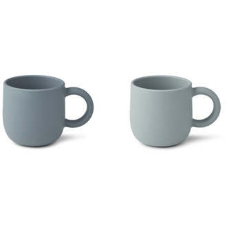 LIEWOOD Merce Cup | 2 Pack |Blue Mix