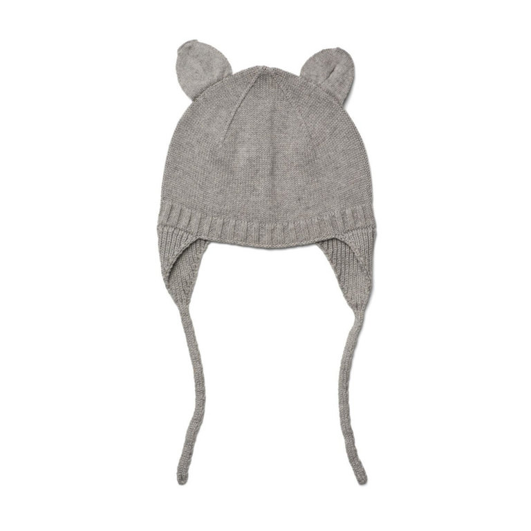 LIEWOOD LIEWOOD Violet bonnet Grey Melange / Grijs Melange muts