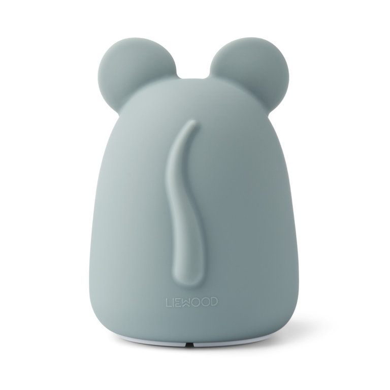 LIEWOOD Winston Night Light | Mouse Blue Fog