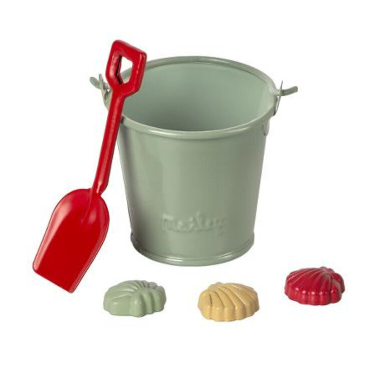 Maileg Beach Set | Shovel, Bucket & Shell