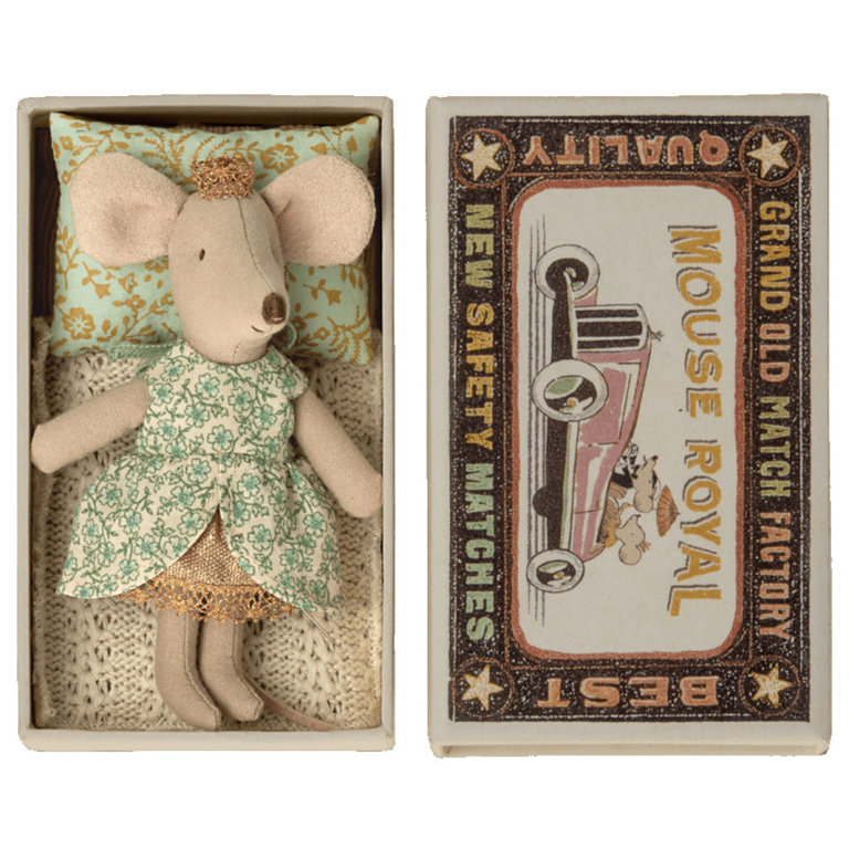 Maileg Princess Mouse | Little Sister In Matchbox