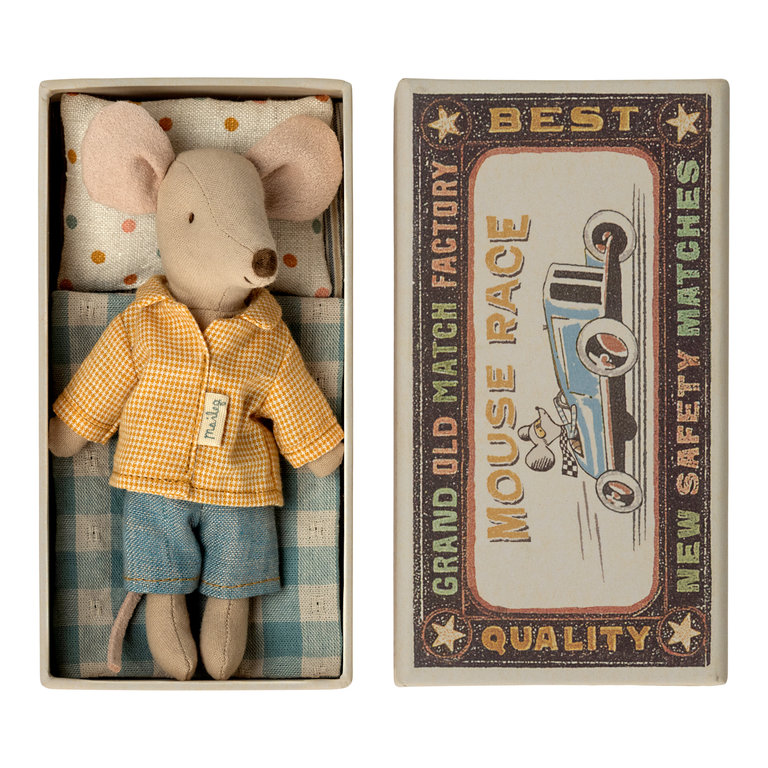 Maileg Big brother mouse in matchbox