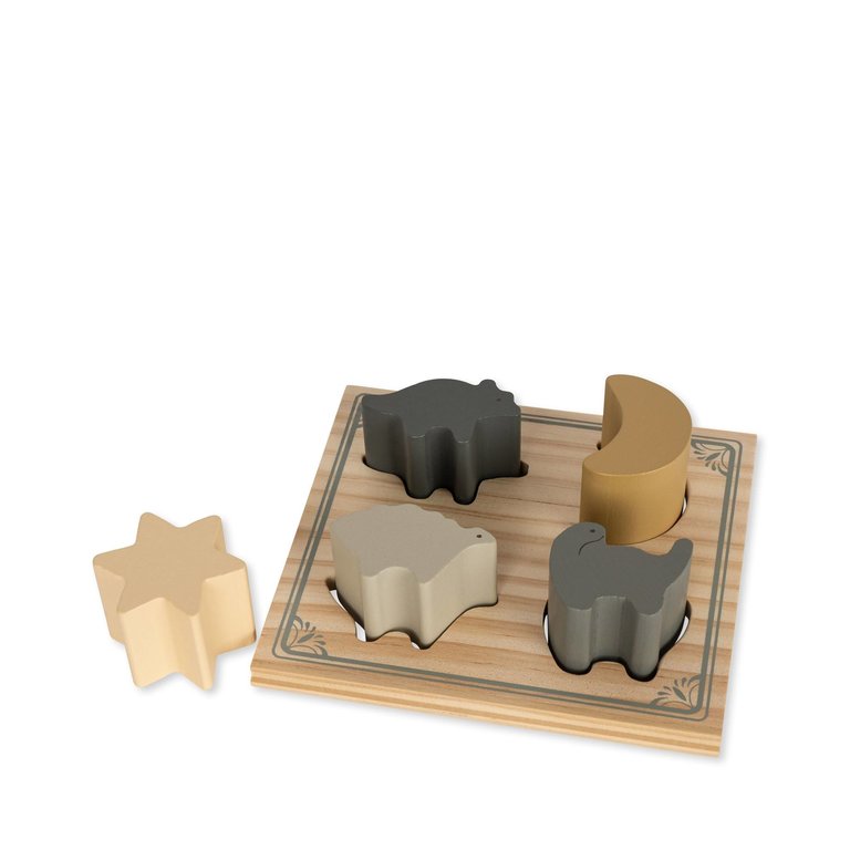 Konges Sløjd Konges Sløjd Dino shape sorter vormenstoof