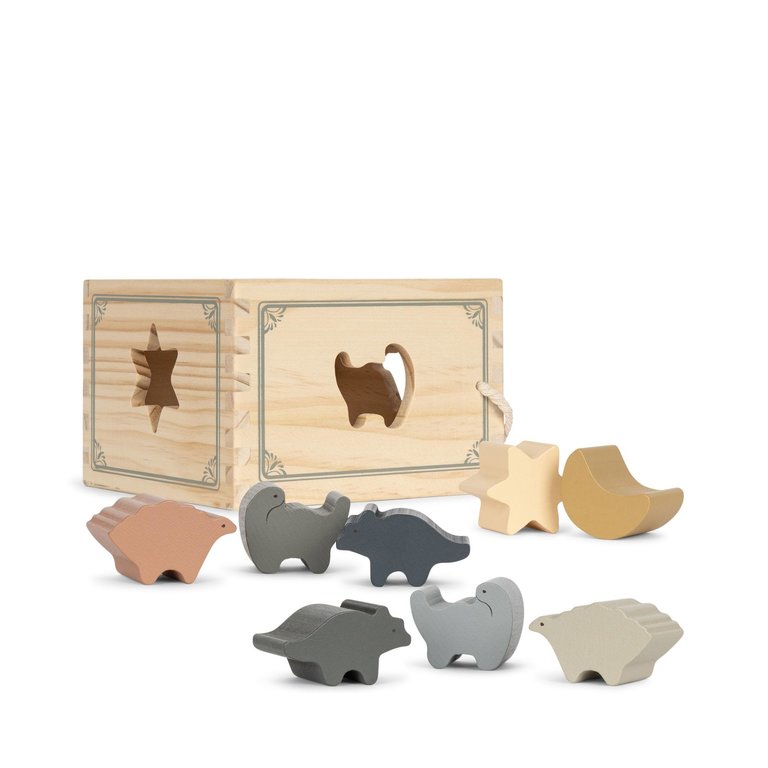 Konges Sløjd Dino shape sorter