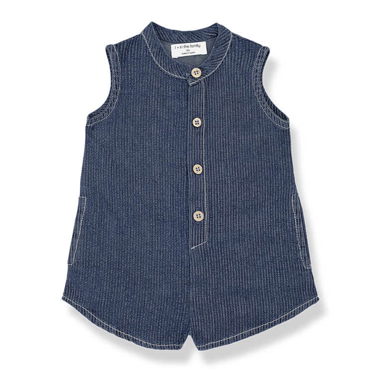 1+ in the family Ivy | Short overall | Denim