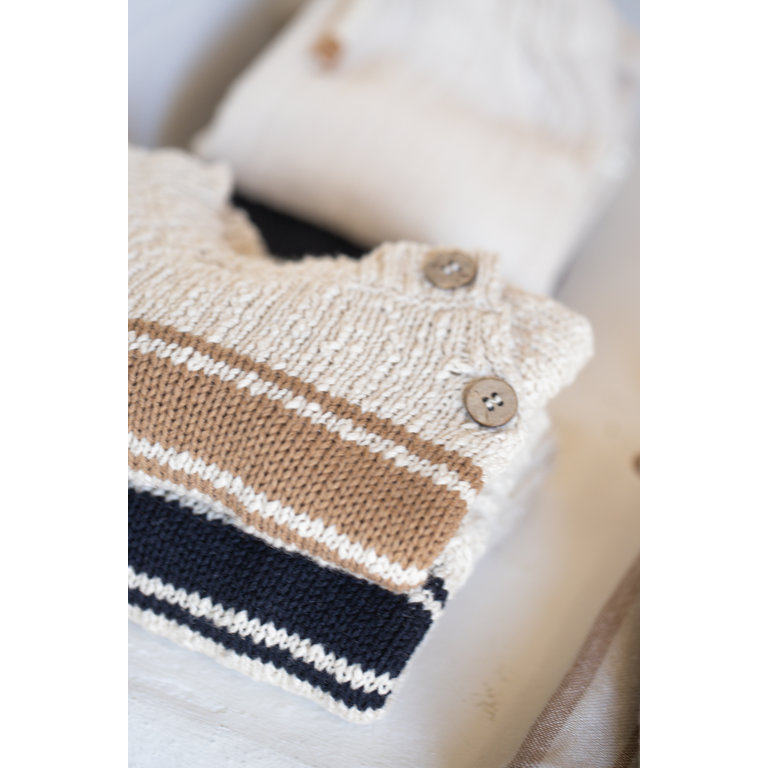1+ in the family Pau | Sweater | Blue-notte