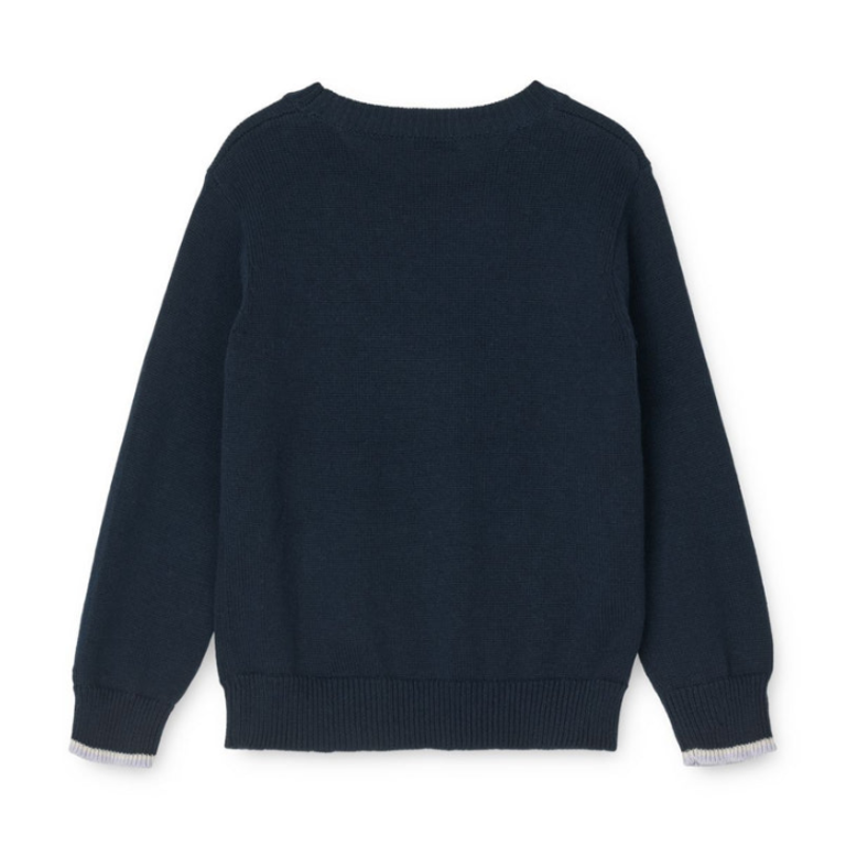 LIEWOOD Omaha Jumper | Midnight navy  | Festive