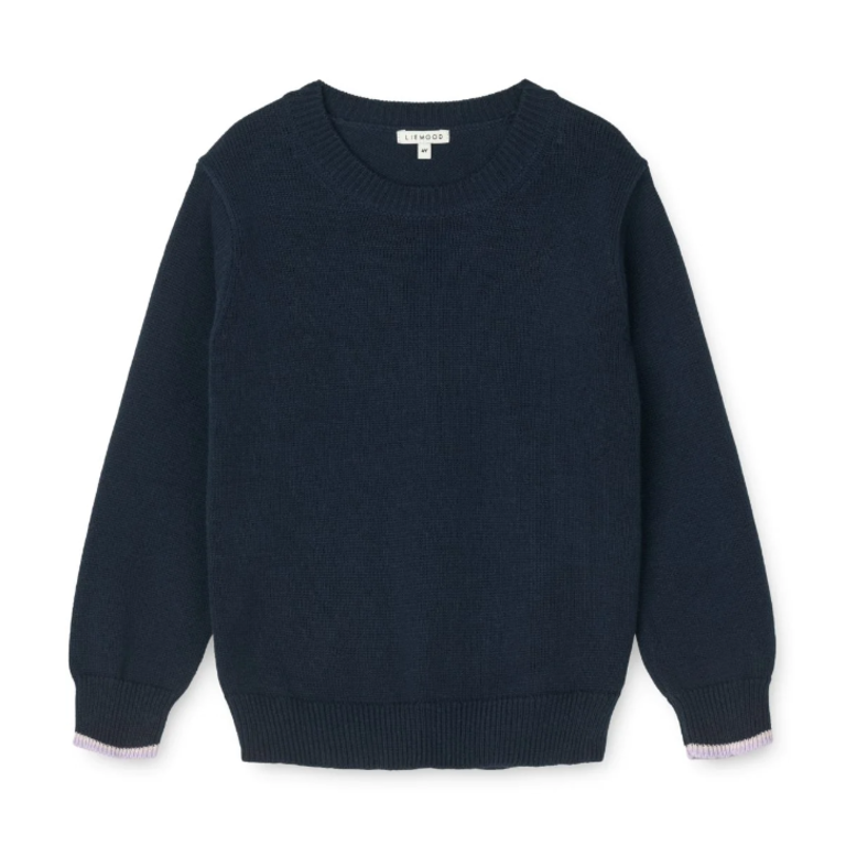 LIEWOOD Omaha Jumper | Midnight navy  | Festive