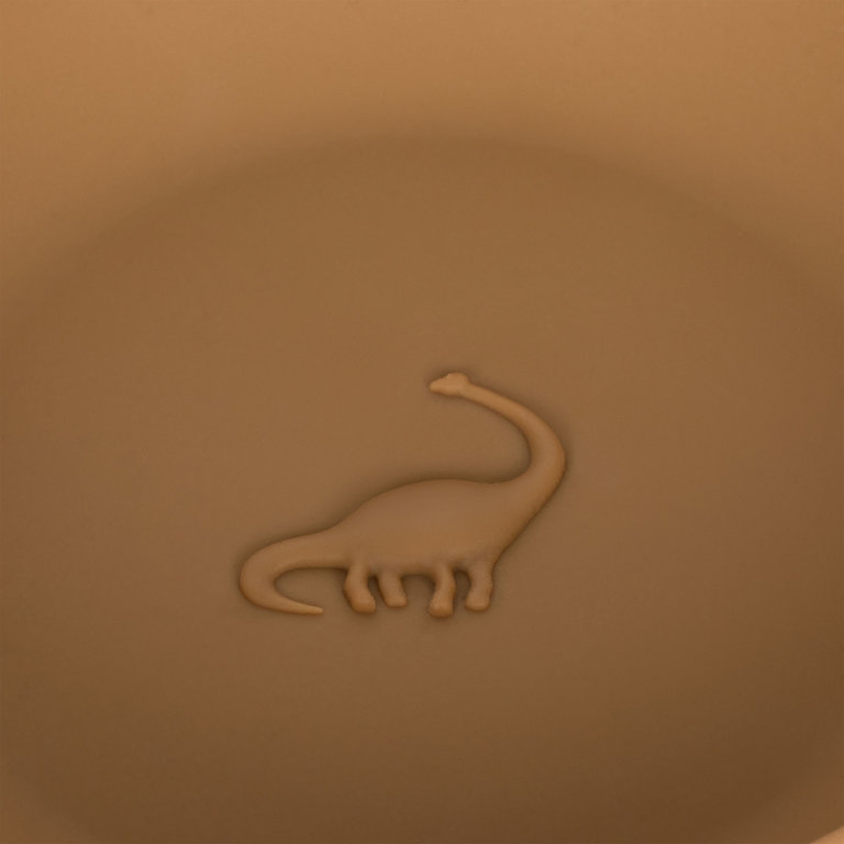 Konges Sløjd KONGES SLØJD bord en beker set kind Dino Almond beige eetset